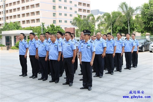 通過專業的廣東保安公司培訓計劃，退伍軍人們都是精英