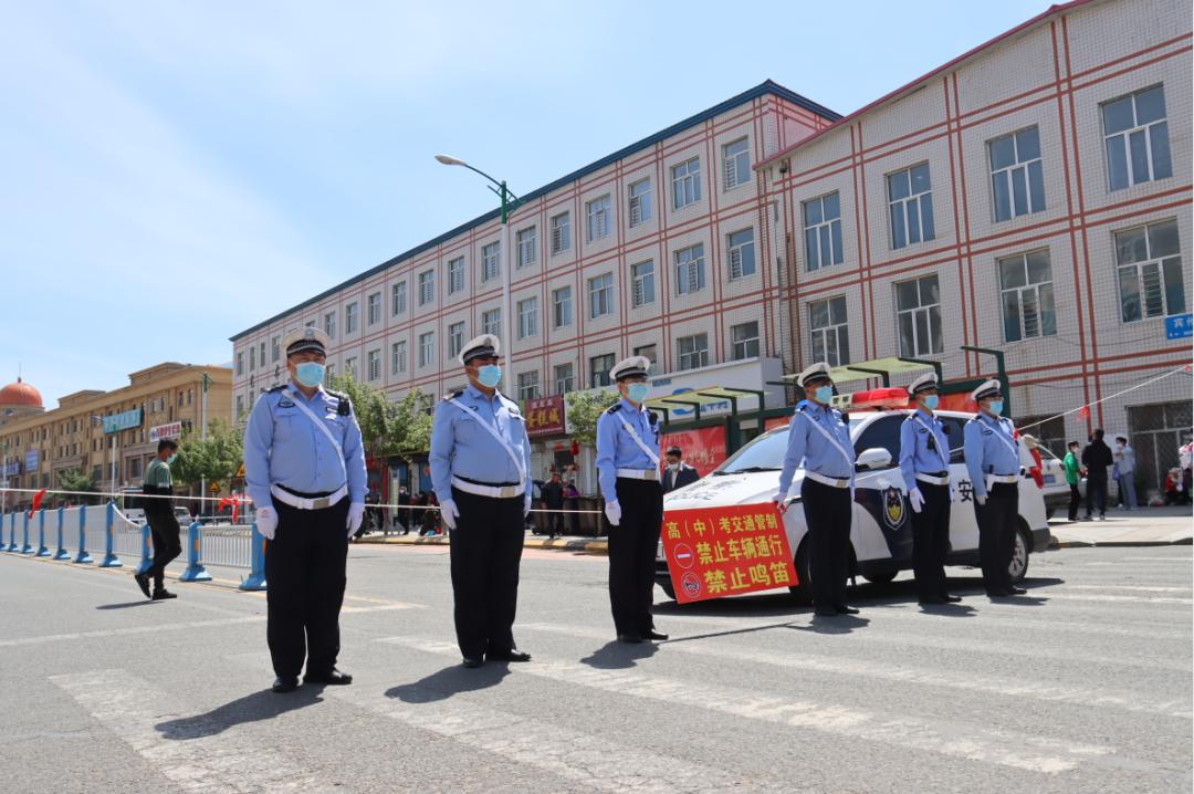 各地公安機關(guān)全力做好高考安保工作，全國萬余考點秩序井然